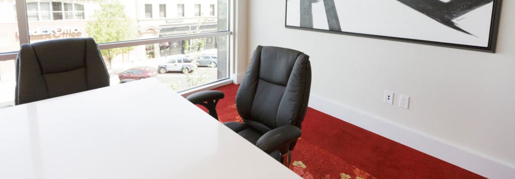 Office with table and chairs | Davenport Grand