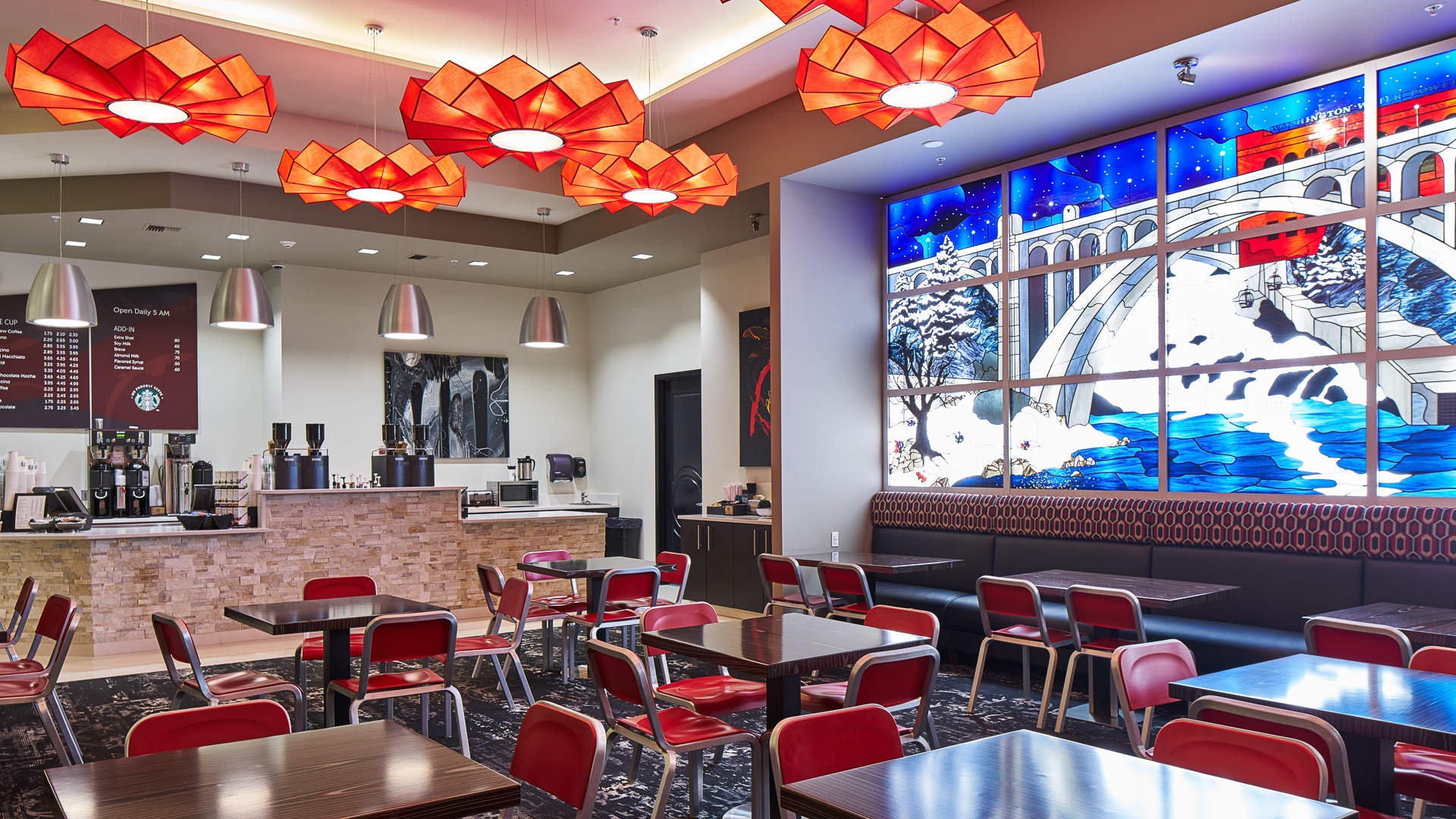 starbucks interior