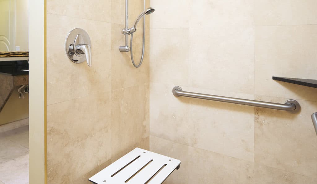 Davenport Tower Deluxe shower