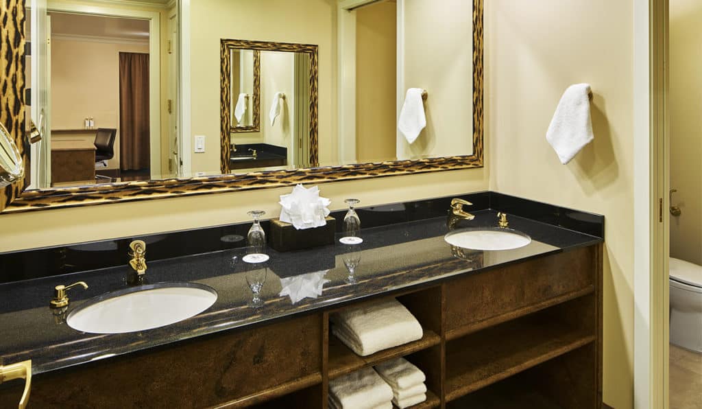 Davenport Tower Suite Bathroom