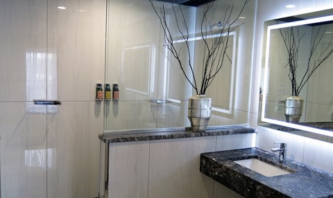 Bathroom in Presidential Suite | Davenport Centennial