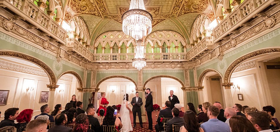 Hall of Doges| Wedding ceremony | Historic Davenport