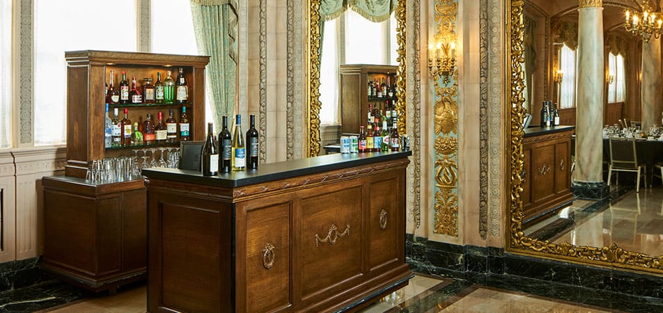 Small Bar in Ballroom | Historic Davenport