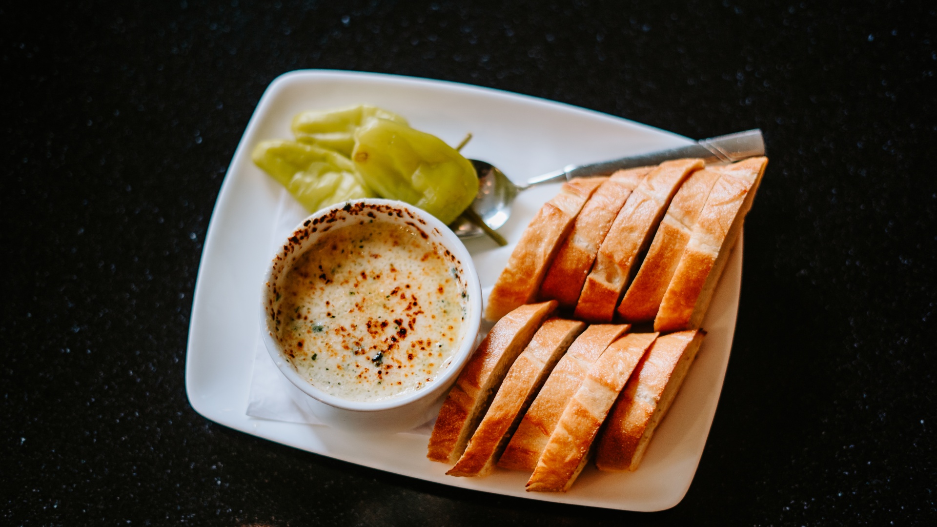 dip and bread