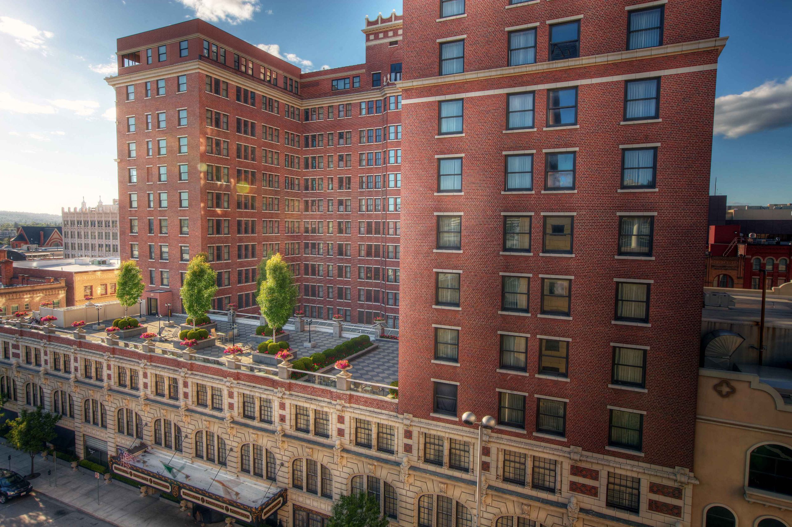 rooftop patio