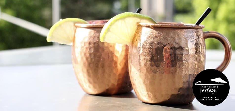 The Roof Garden Terrace Bar | Bar Drinks | Historic Davenport