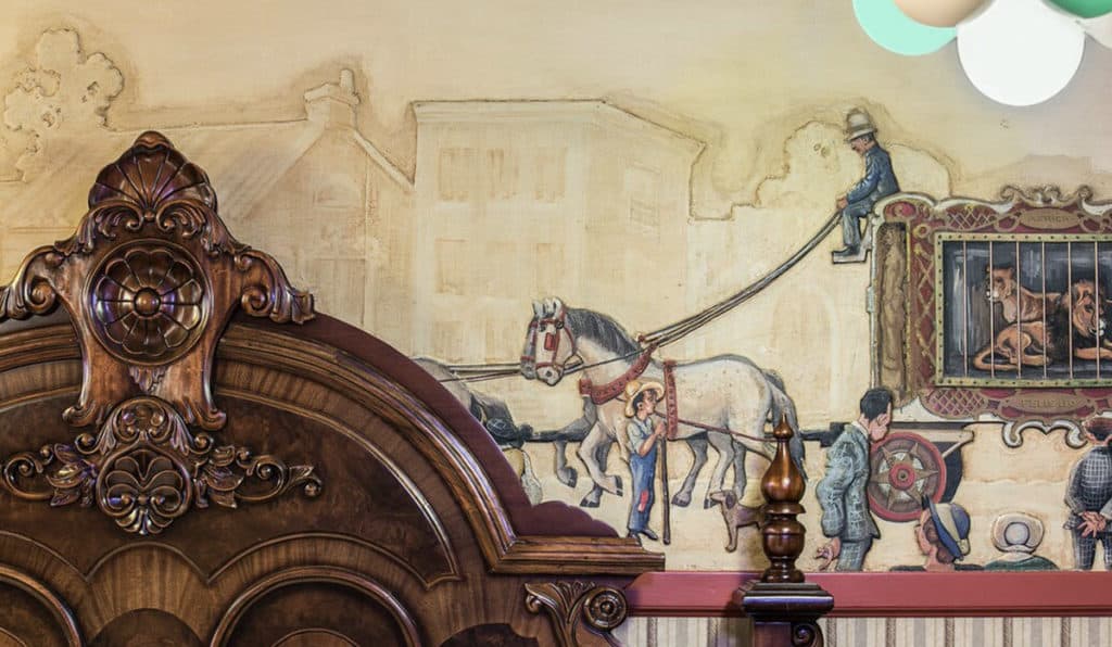 Wall Details | Circus Room | Historic Davenport
