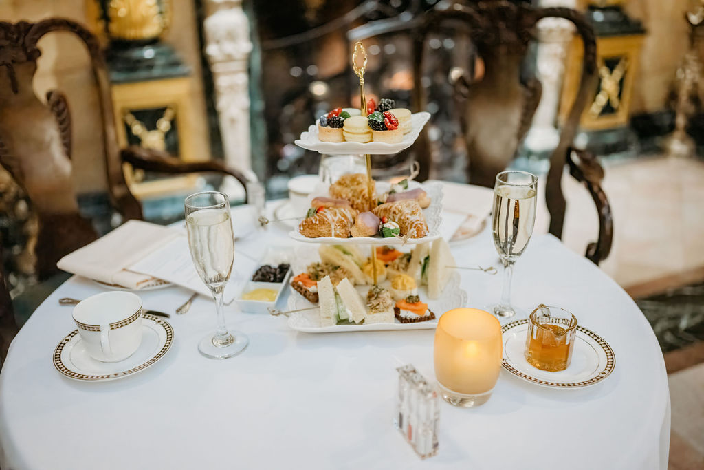 Afternoon Tea at the Historic Davenport Hotel>