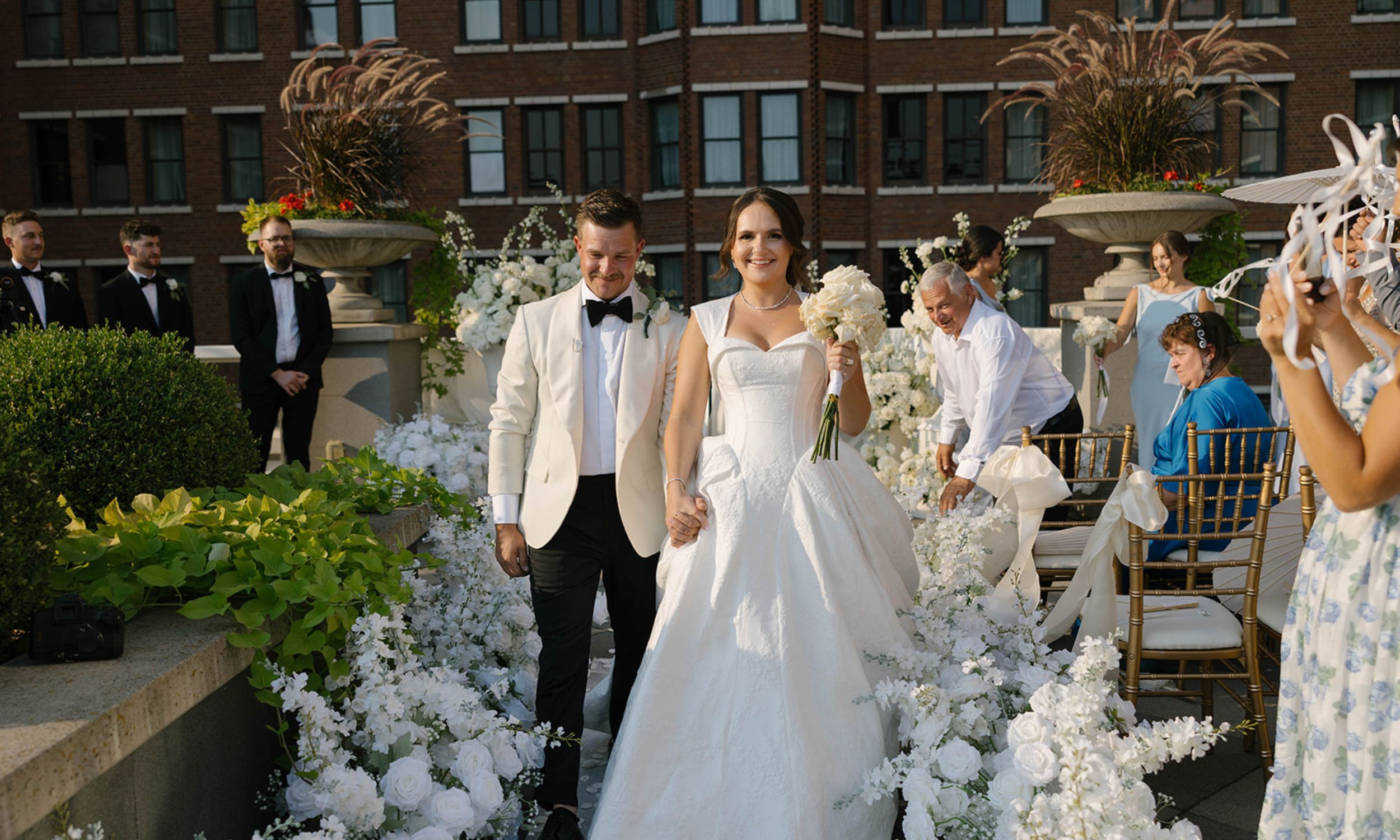 Roof Garden Terrace Wedding