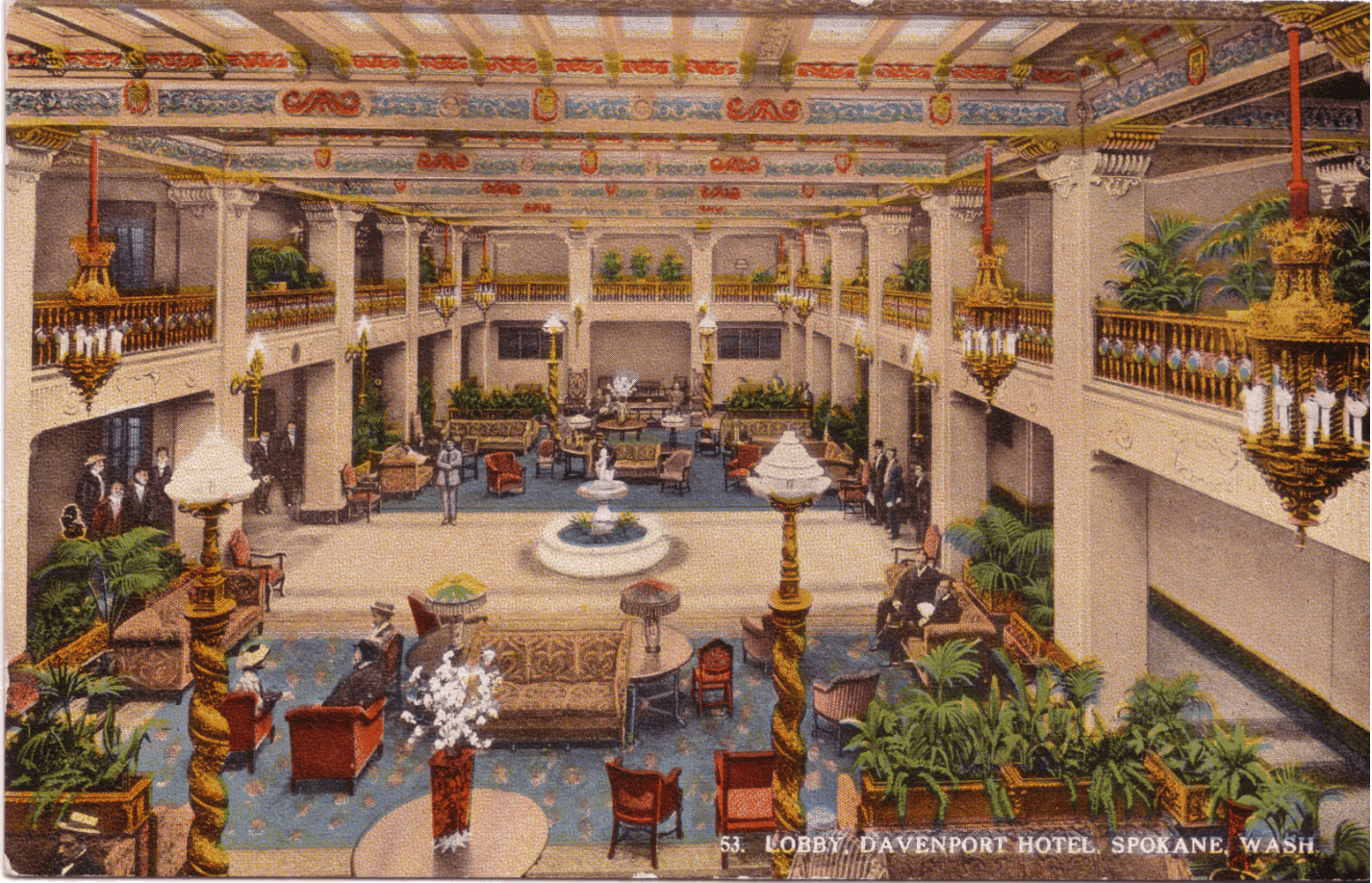 A Lobby With Personality: Rich in History, Deluxe in Appearance>