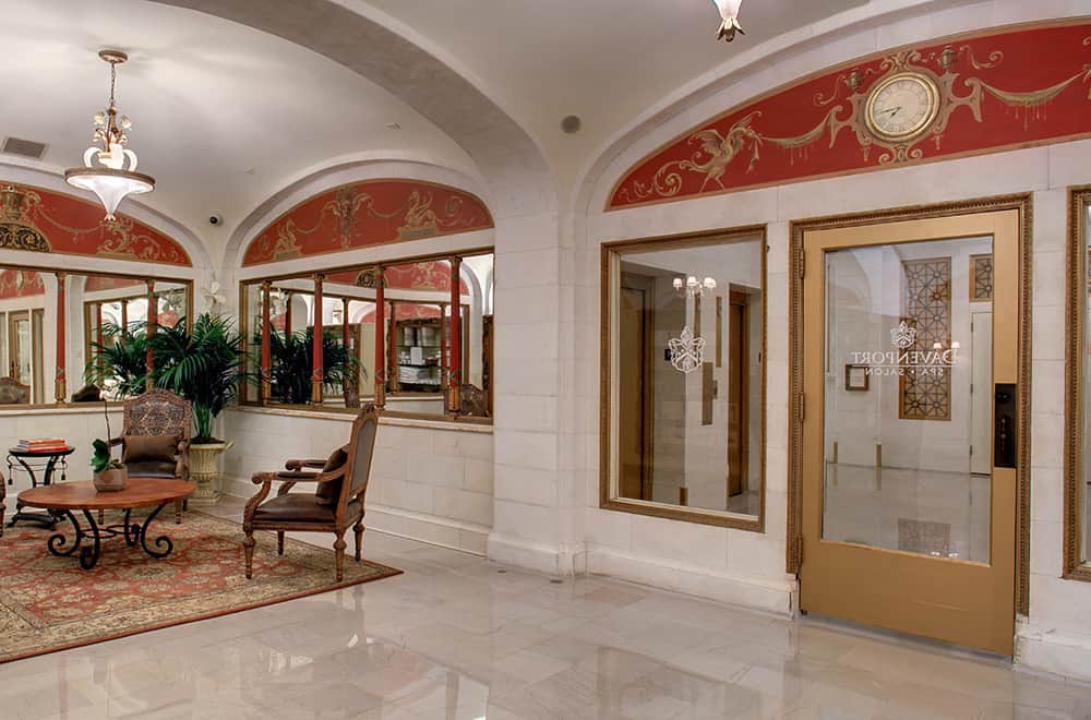 Spa Lobby | Historic Davenport